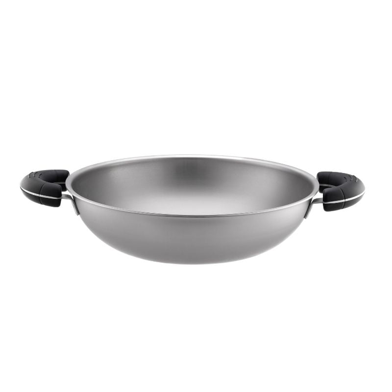 Elite 32cm 5 ply Wok (2)