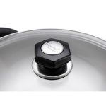 Elite 32cm 5 ply Wok (5) Elite 32cm 5 ply Wok (5)