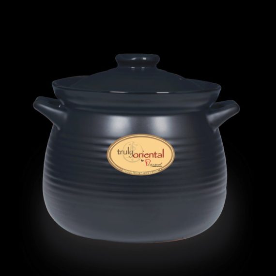 6L-Truly-Oriental-Toughened-Claypot(Black) 6L-Truly-Oriental-Toughened-Claypot(Black)