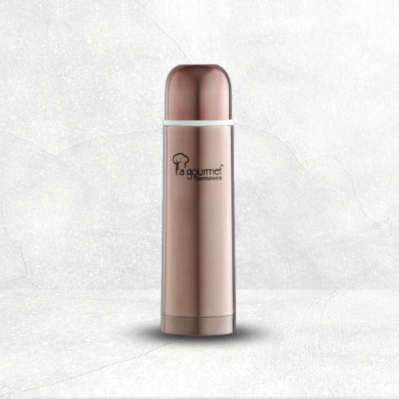 Sakura 0.5L Thermal Flask (Brass Brown) La gourmet® Malaysia