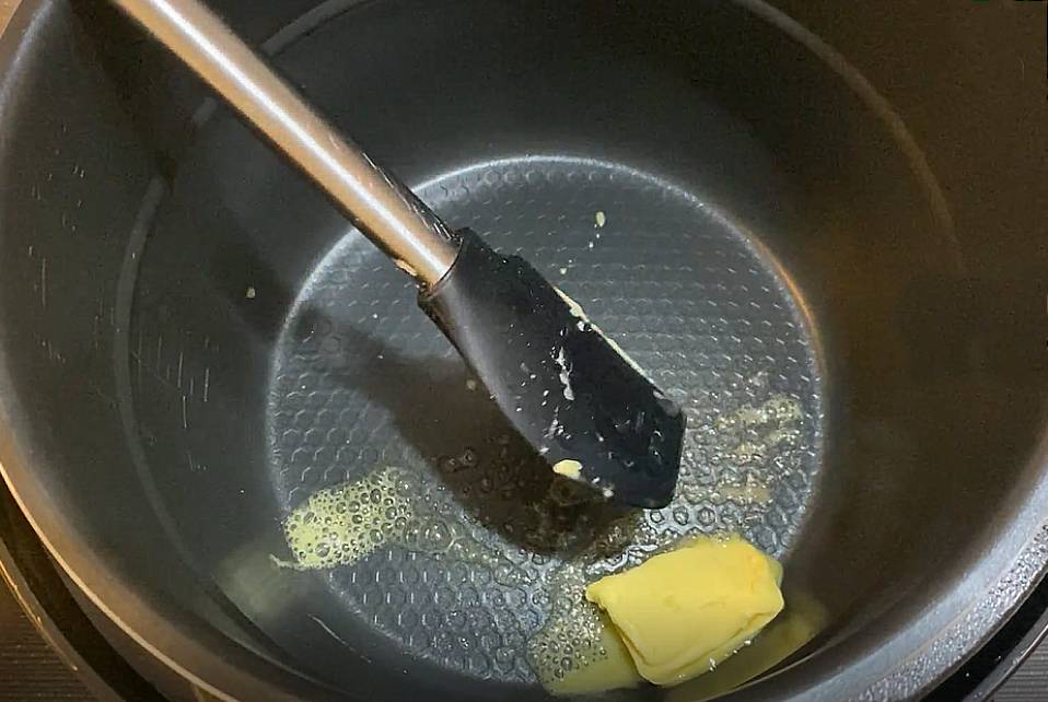 butter in pot