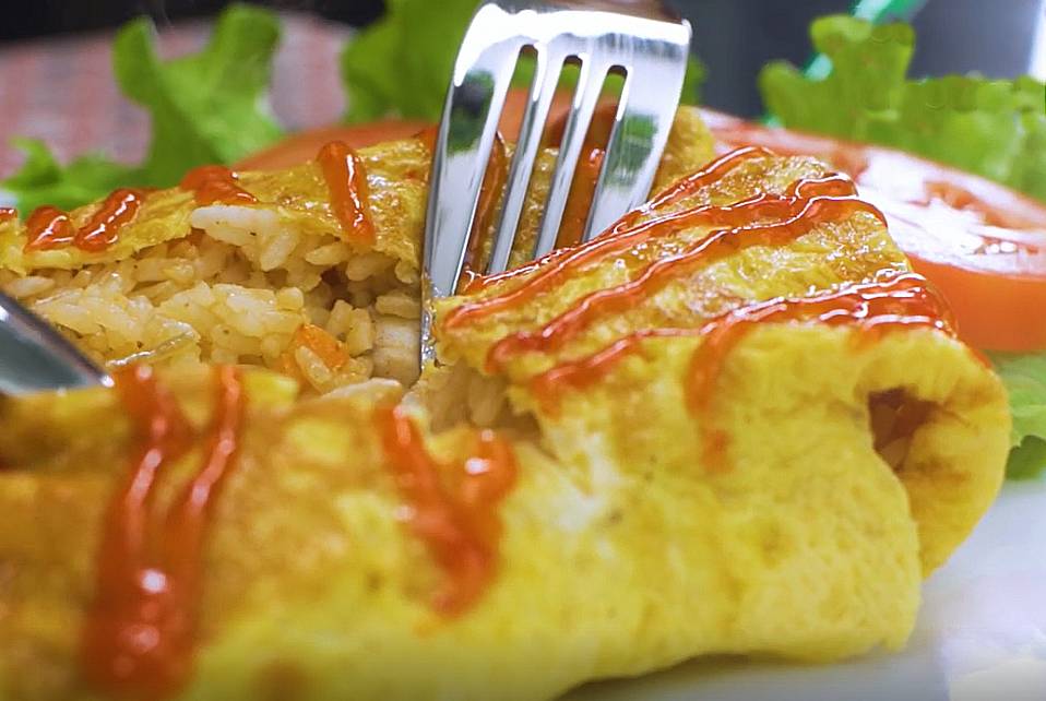 nasi goreng pattaya is now ready to eat