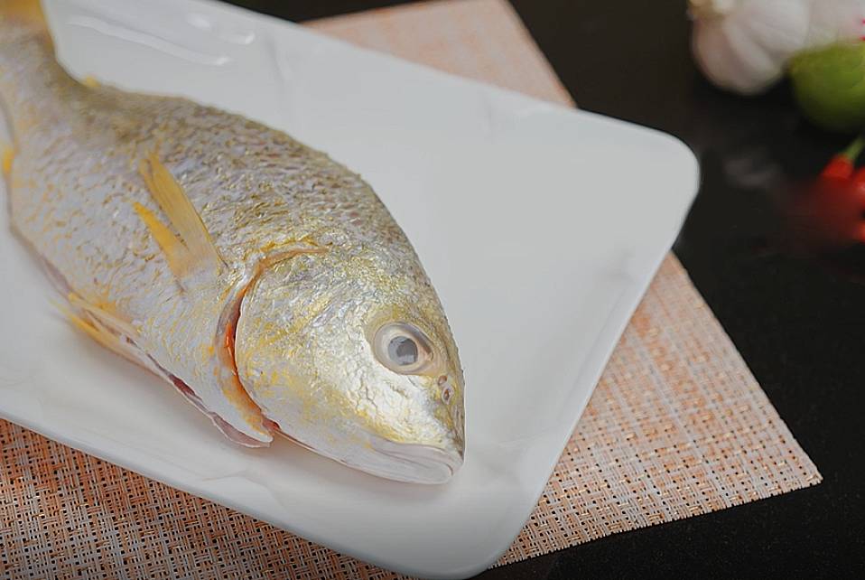 grouper fish as the main ingredient in thai style steam fish