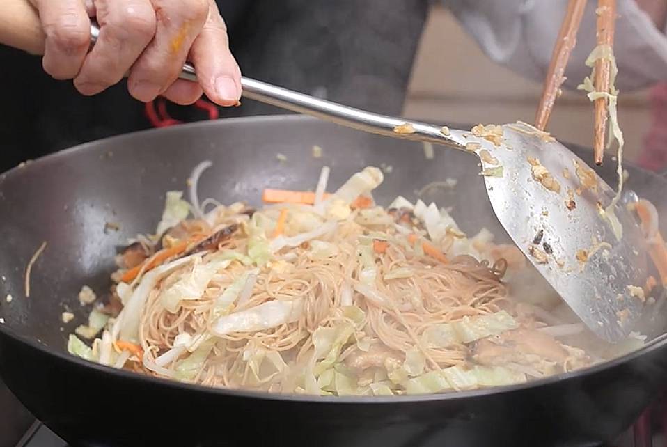 wok hei in cooking