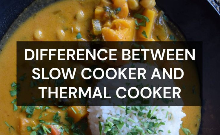 difference between slow cooker and thermal cooker