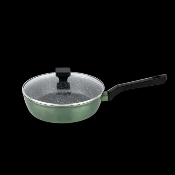 Shogun® Tokoro 24×6.5cm Deep Frypan with Tritanium Dura Non-Stick Coating with Induction,(IH)