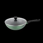 Shogun® Tokoro 30×9.5cm Wok with Tritanium Dura Non-Stick Coating with Induction,(IH) Shogun® Tokoro 30×9.5cm Wok with Tritanium Dura Non-Stick Coating with Induction,(IH)