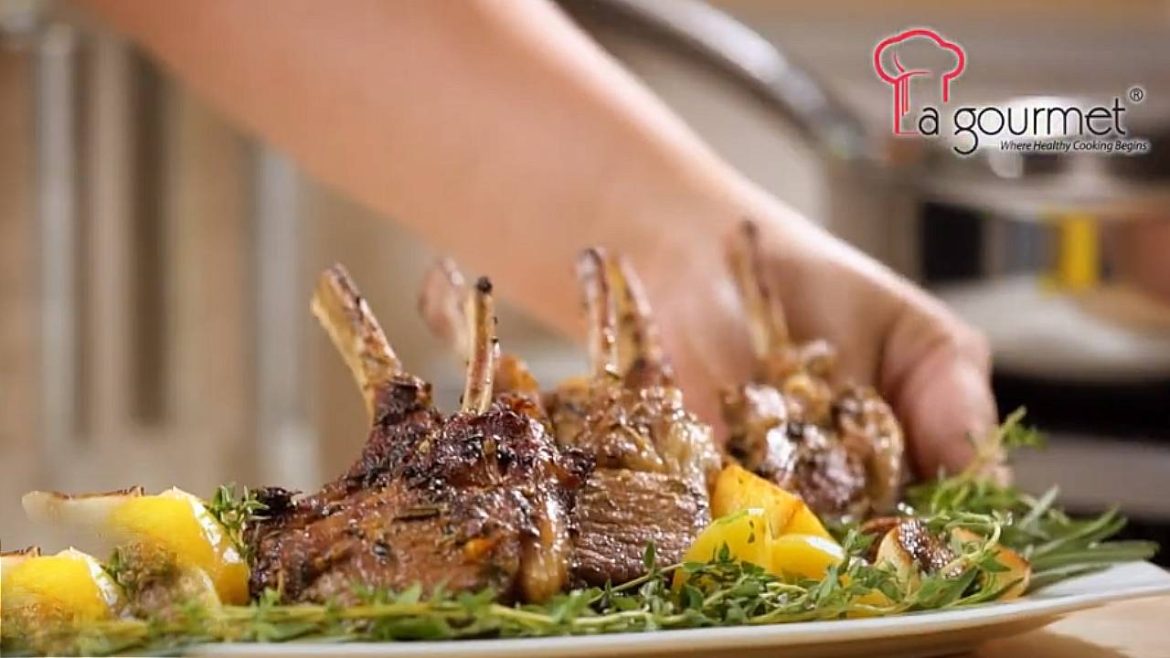 grilled lamb recipe with honeycomb wok
