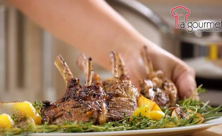 grilled lamb recipe with honeycomb wok