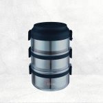 Pack To Go 2.35L 3 Tier Tiffin Carrier – Blue Pack To Go 2.35L 3 Tier Tiffin Carrier – Blue