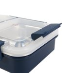 Pack To Go 750ml 2 Compartment Lunch Box – Blue 3