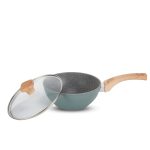 Shogun Joy Collection 20 x 8cm Stirfry Wok with Glass Lid 2 Shogun Joy Collection 20 x 8cm Stirfry Wok with Glass Lid 2