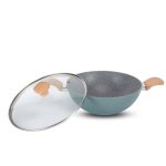 Shogun Joy Collection 26 x 9cm Wok with Glass Lid 2