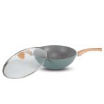 Shogun Joy Collection 32 x 10.5cm Wok with Glass Lid 3