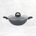 Shogun Spring 28cm Wok White bg 01