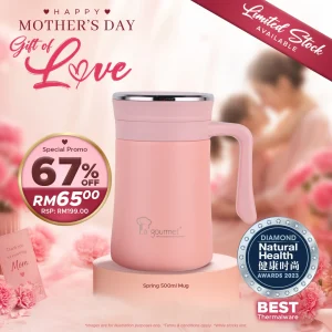 Spring 500ml Mug - Pink