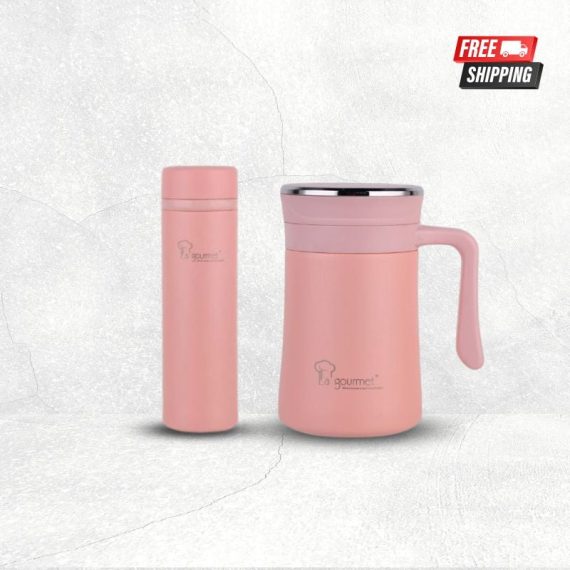 Jomama Spring Collection Pink Mug and tumbler 01