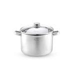 2024.12.12 Cook & Pour 20 x 13.5cm High Stainless Steel Casserole with Glass Lid with Induction (6.8L) no price 2024.12.12 Cook & Pour 20 x 13.5cm High Stainless Steel Casserole with Glass Lid with Induction (6.8L) no price