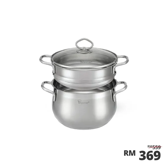 2025.08.12 Stainless Steel 18 Classic 20cm Double Boiler price 2025.08.12 Stainless Steel 18 Classic 20cm Double Boiler price