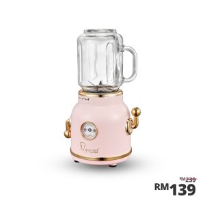 Healthy Retro Juice Blender - Flamingo Pink