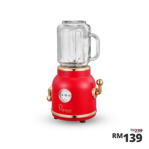 Healthy Retro Juice Blender - Imperial Red
