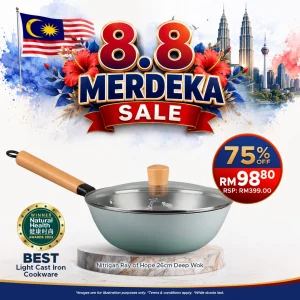 Nitrigan Ray of Hope 26cm Deep Wok