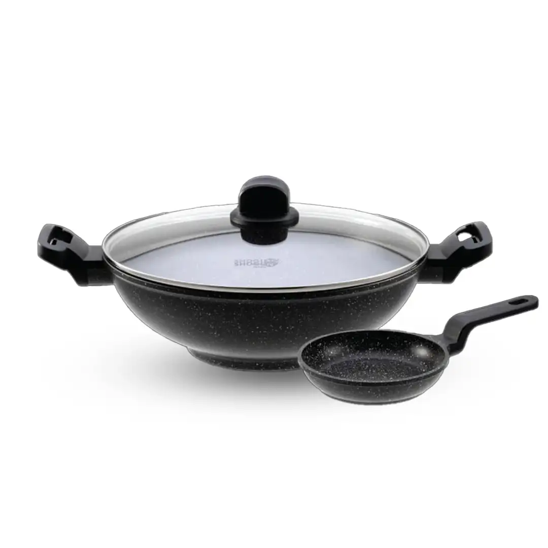 2025.05.27 Shogun Marble 32 x 10.6cm Nonstick Wok 2025.05.27 Shogun Marble 32 x 10.6cm Nonstick Wok