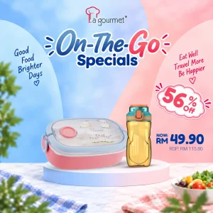 Sassy Kids 900ml Lunch Box with spoon - Sheep