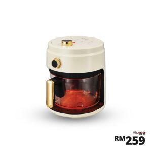 Crystalline Air Fryer, 4L Vanilla Cream