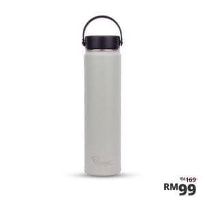 SUPERWIDE 720ml Thermal Bottle - Clay Ash