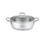 2025.08.13 Nova Cuisine 24CM Stainless Steel Low Casserole 2025.08.13 Nova Cuisine 24CM Stainless Steel Low Casserole