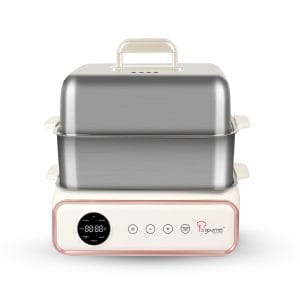 Electric 2-tier Stainless Steel Multi Food Steamer