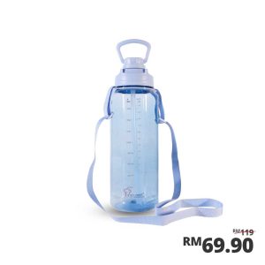 Sassy 2000ML Tritan Bottle - Blue