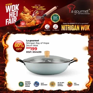 Nitrigan Ray of Hope 34cm Wok