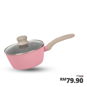 Shogun Mini 16cm Saucepan-Pink