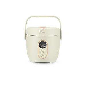 Electric 0.8L Rice Cooker Digital Vanilla Cream