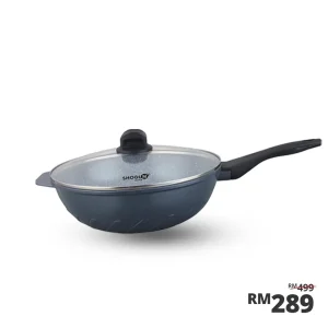 Shogun Kyoto Ceragan 32cm Stirfry Wok