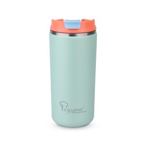 Superwide Wave 350ml Mug - Green / Orange