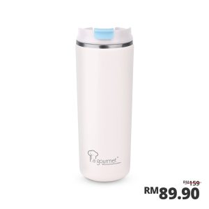 Superwide Wave 470ml Mug With Ceramic Coating - White