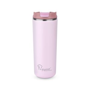 Superwide Wave 470ML Mug, Pink/Dark Pink