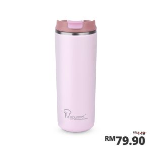 Superwide Wave 470ML Mug, Pink/Dark Pink