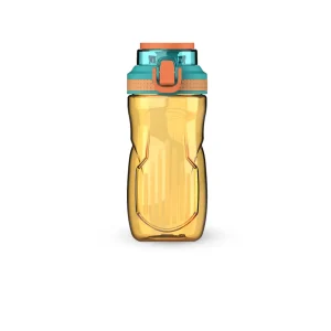 Sassy 0.5L Straw Cap Tritan Bottle - Orange