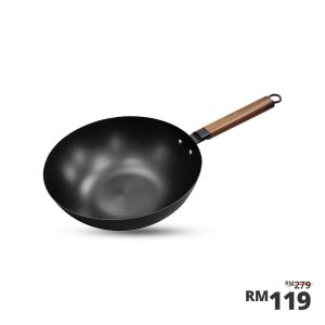 La gourmet Hikaru 26cm x 8.4cm Wok (Induction), 3.2L