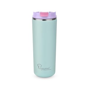 Superwide Wave 470ml Mug - Green / Purple