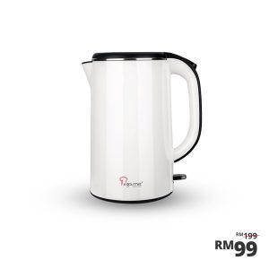 Healthy Seamless Electric Kettle, 1.8L (Pearl White)