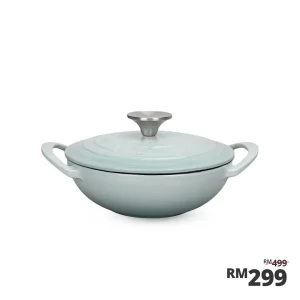 La gourmet Amoura 18 x 6cm Cast Iron Casserole 1L
