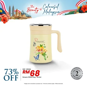 Botanic 0.5L Mug - Orchid