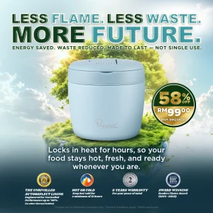 Thermobliss 0.97L Lunch Box - Blue