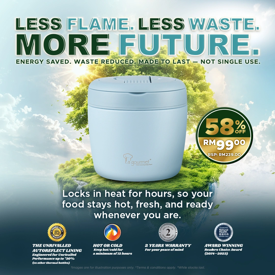 Thermobliss 0.97L Lunch Box - Blue