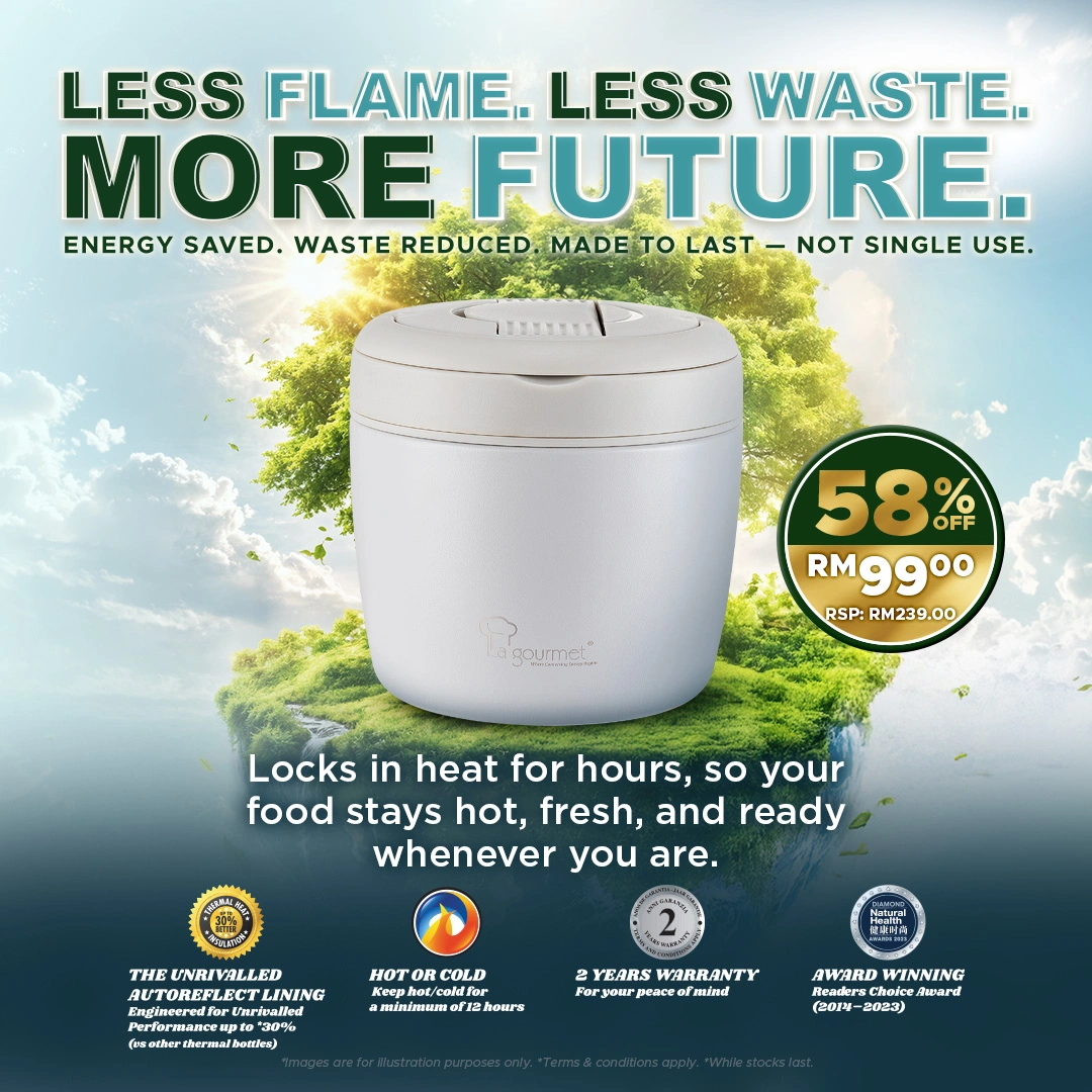 Thermobliss 0.97L Lunch Box – Cool Grey